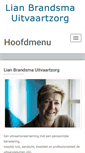 Mobile Screenshot of lianbrandsmauitvaartzorg.nl